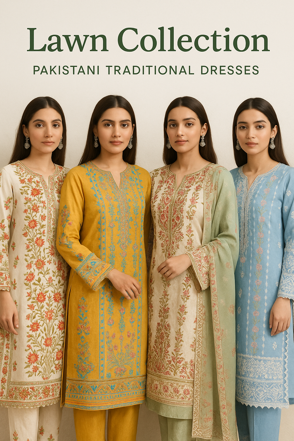 Summer Serenity – Lawn Collection 2025